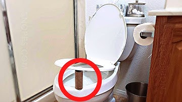 Always Place A Toilet Paper Roll Under The Toilet Seat At Night, Here