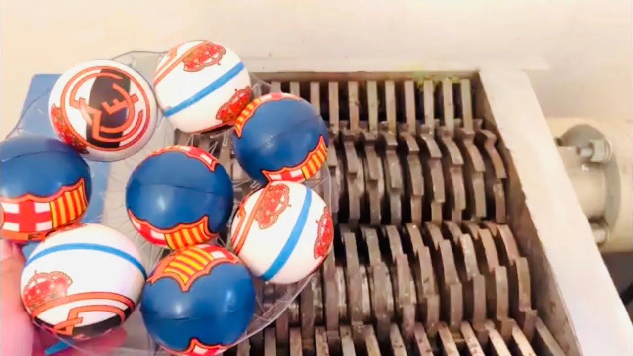 LIVE Shredding Plastic! Amazing Video!
