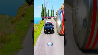 Brutal physics engine destroys everything 🔥 #BeamNGDrive #simulation