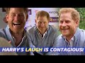 💖Prince Harry’s laugh is contagious😂