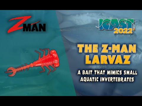 Product Spotlight: ZMan LarvaZ Imitates Aquatic Invertebrate Bait 