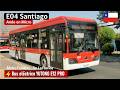 Ando en Micro | Viaje E04 SANTIAGO en bus el&eacute;ctrico Yutong E12 Pro VKJX45
