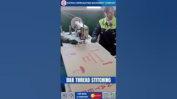 Box Thread Stitching Machine | Heavy Duty Corrugated Box Stitcher | Nagpal Industries