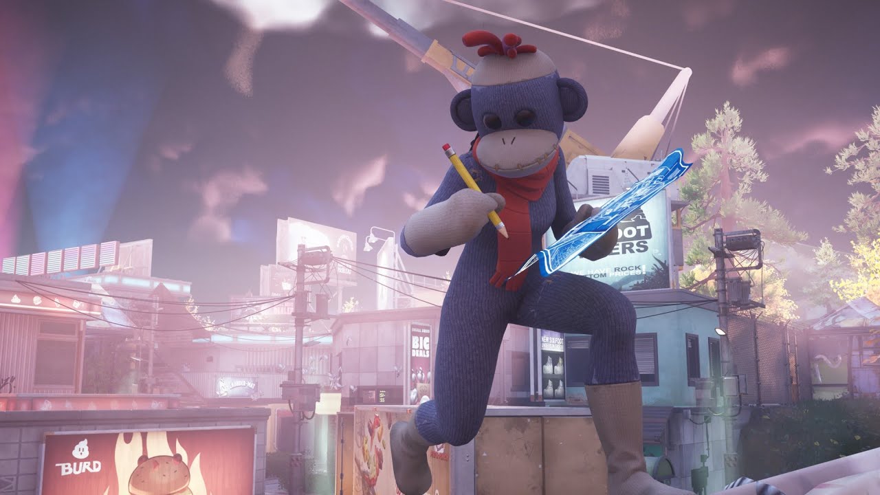 Monks Skin Fortnite Gameplay PS5