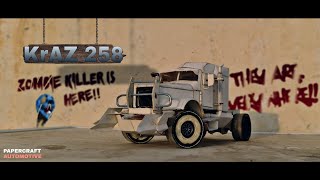 KrAZ 258 | Zombie Killer Vehicle | Ukrainian Heavy Duty Vehicle