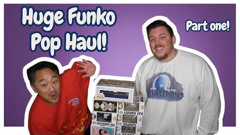Huge Funko Pop Haul Part 1!