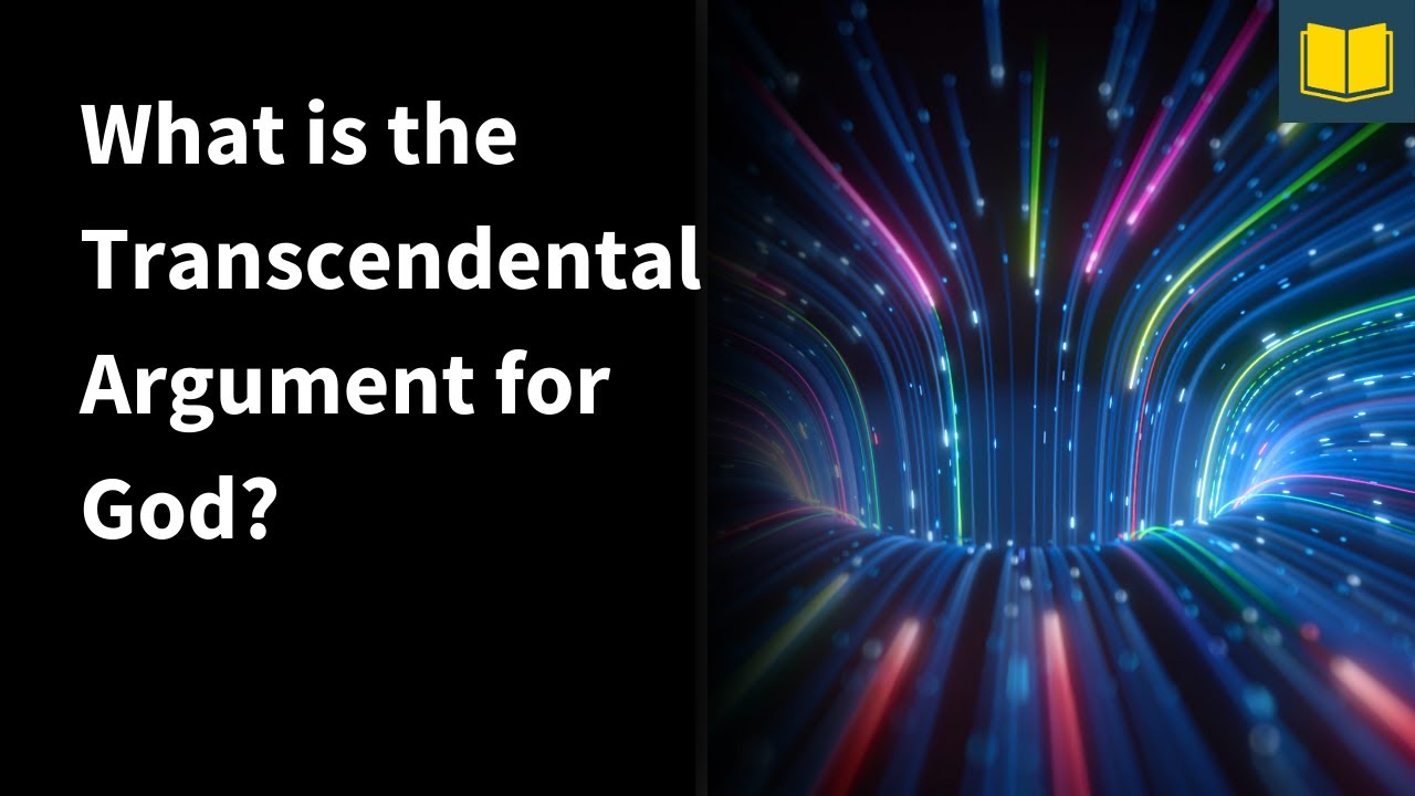 The Transcendental Argument for God (T.A.G.) Explained - YouTube