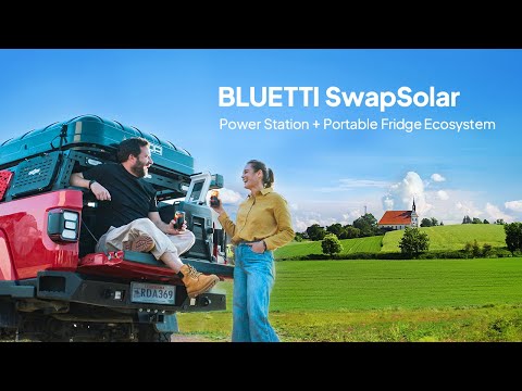 BLUETTI SwapSolar | Power & Chill On-the-Go