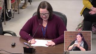 JCBE Meeting -- December 10, 2019