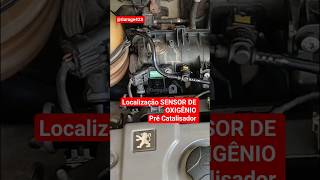 Localização SENSOR DE OXIGÊNIO (Sonda Lambda) Peugeot 207, C3, C4 #shorts #dicagenial #sondalambda