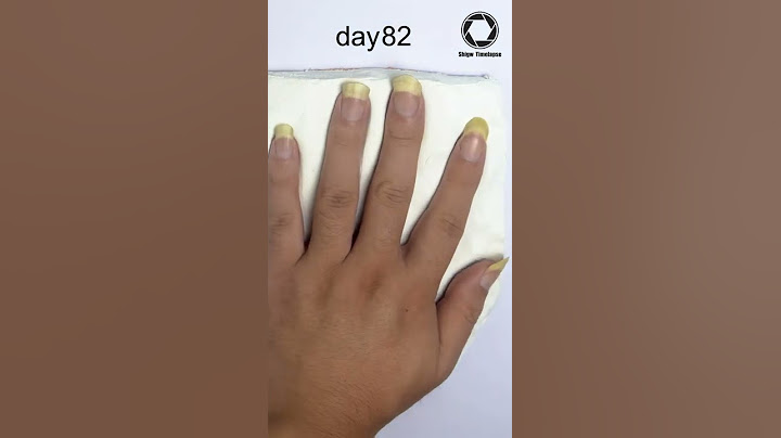 Fingernail Growing Time lapse - 90days #Shorts