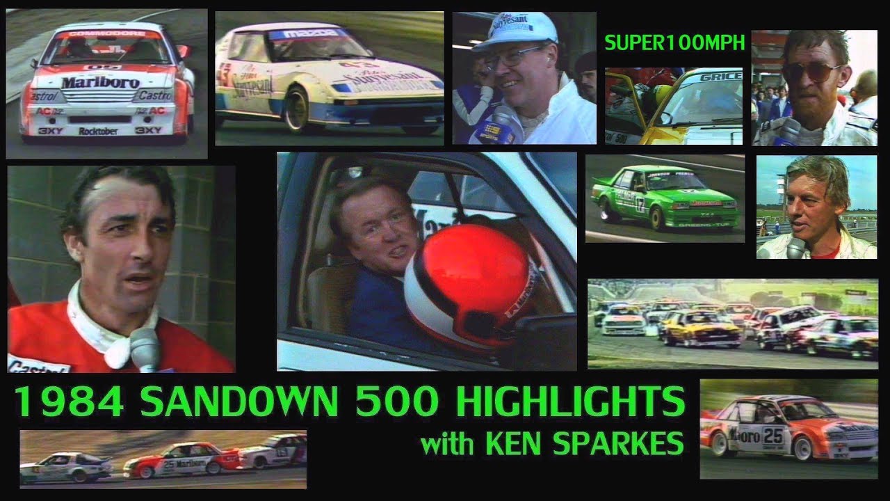 1984 SANDOWN 500 Highlights with KEN SPARKES YouTube 1984 SANDOWN 500 Highlights with KEN SPARKES YouTube