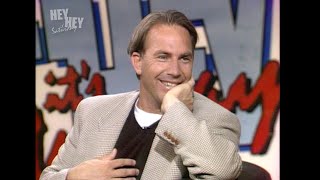 Kevin Costner reveals what his first job was | Hey Hey it's Saturday | 1995