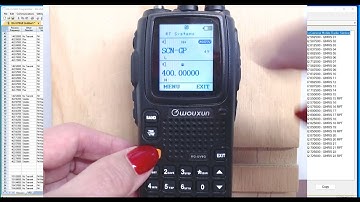 Scan Groups for Wouxun HTs