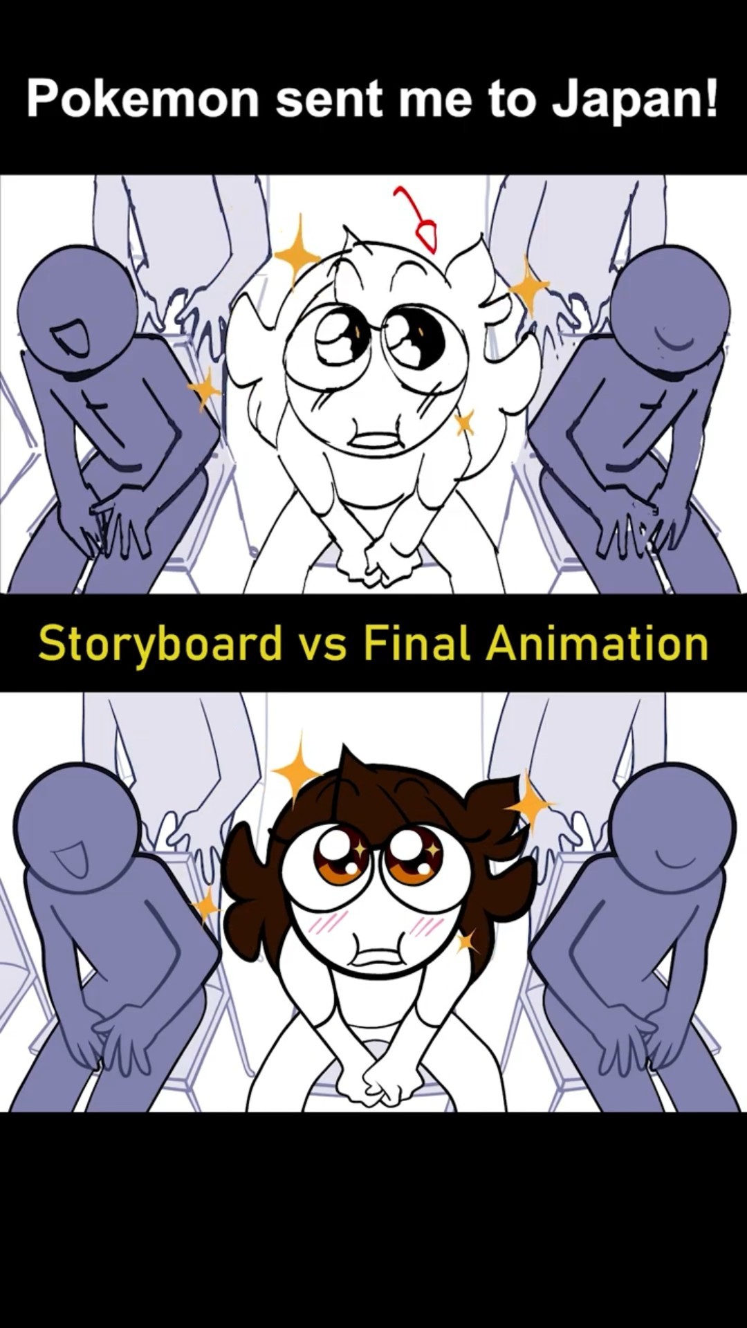 Storyboard vs Animation: I went to Japan (shot 13)