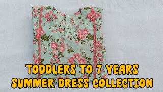 Toddlers to 7 years Summer Dress Collection|Lawn Dresses for girls  screenshot 4