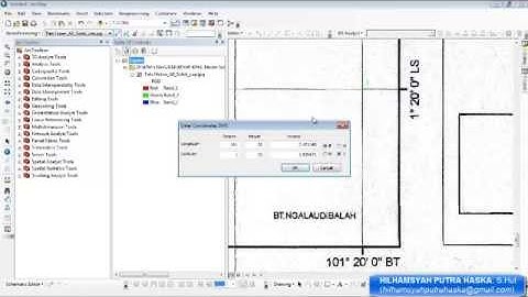 [TUTORIAL ARCGIS] REKTIFIKASI / GEOREFERENCING / KOREKSI GEOMETRIK