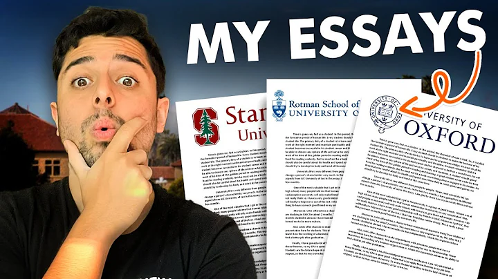 How I Wrote Essays that Got me into STANFORD 🇺🇸, OXFORD 🇬🇧 & ROTMAN 🇨🇦