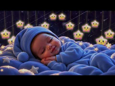 Overcome Insomnia Fast 🌙 Baby Sleep Music in 3 Minutes | Mozart & Brahms Lullabies 💤 Sweet Dreams