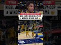 Nigel James spoke with Andy Katz after a SHOWTIME performance in the Marquette win 🔥