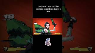Darius y Jinx combo #videojuegos #fightinggames #leagueoflegends #2xko #shorts #onlinegaming #ps5