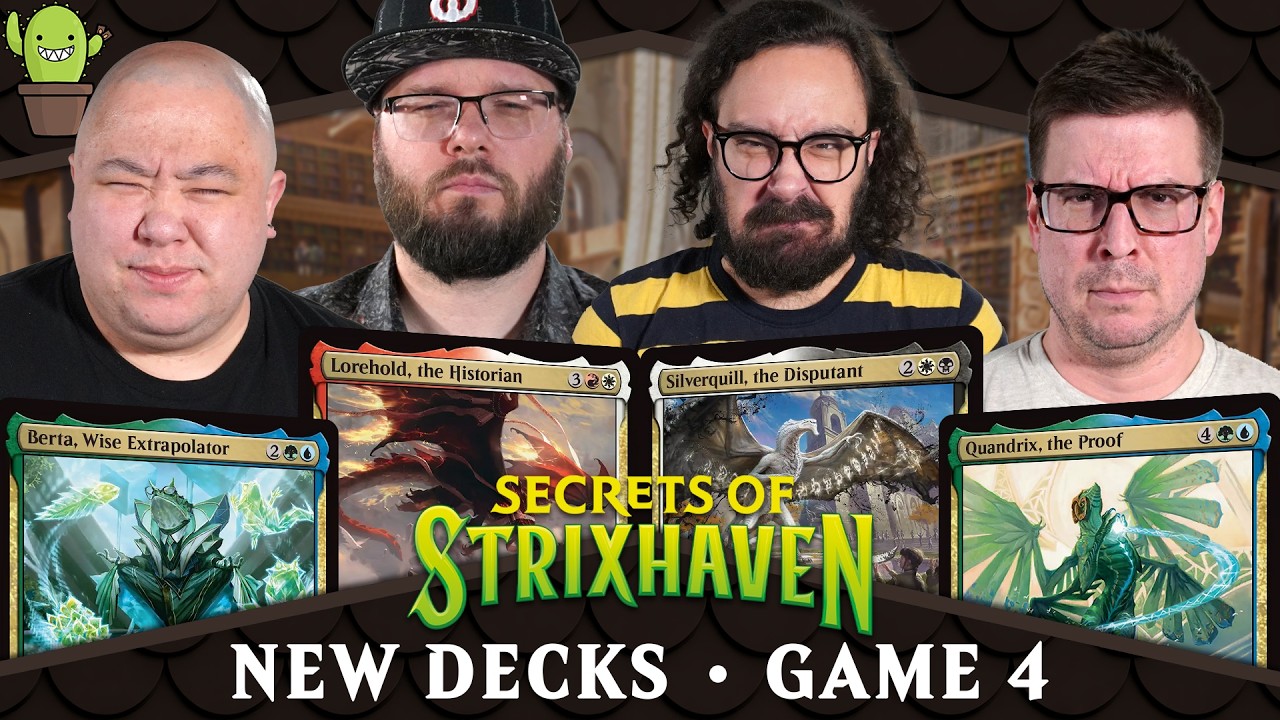 A+: NEW STRIXHAVEN COMMANDERS | Lorehold VS Berta VS Quandrix VS Silverquill thumbnail