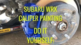 easy way to paint brake calipers 2