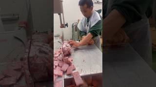 Beef Lungs Cutting Slice With Machine shorts lungs