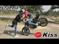 Stoppie Kiss & Pulsar 220 Stunts #withme