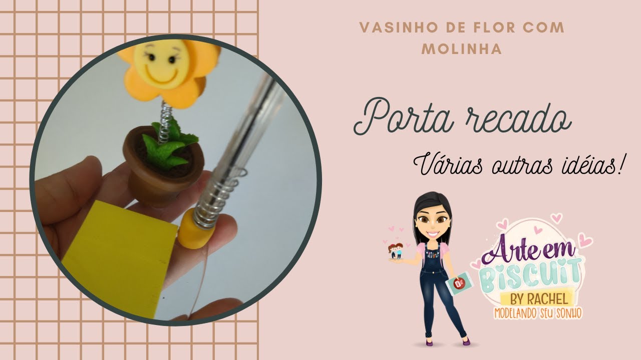 Vasinho de flor porta recado