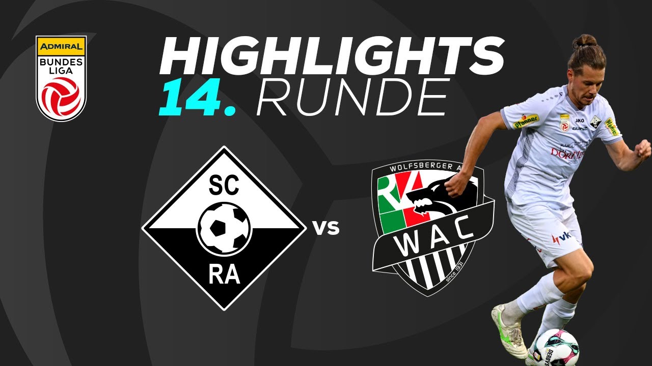 SCR Altach - RZ Pellets WAC 14. Runde ADMIRAL Bundesliga 2025/26