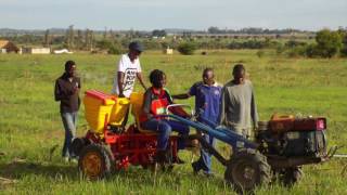 Revitalizing small scale agriculture in Zimbabwe  Conservation Agriculture using the 2 wheel tractor