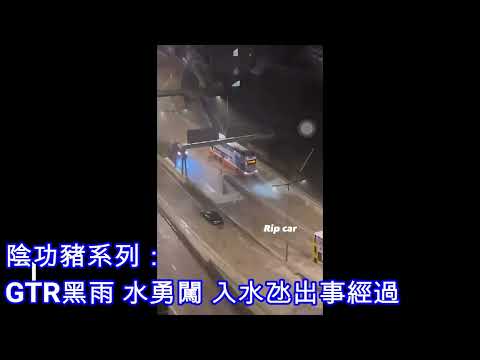 陰功豬系列：GTR黑雨勇闖水氹直擊