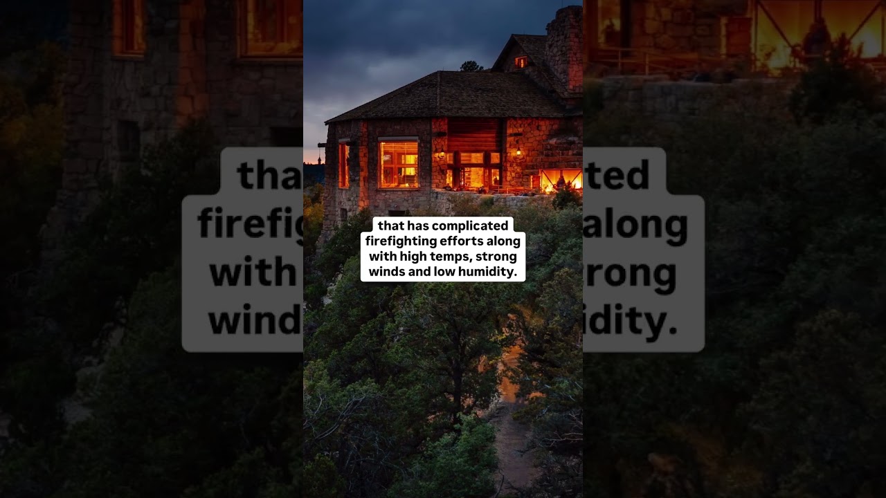 Grand Canyon Lodge Destroyed by Wildfire 😢