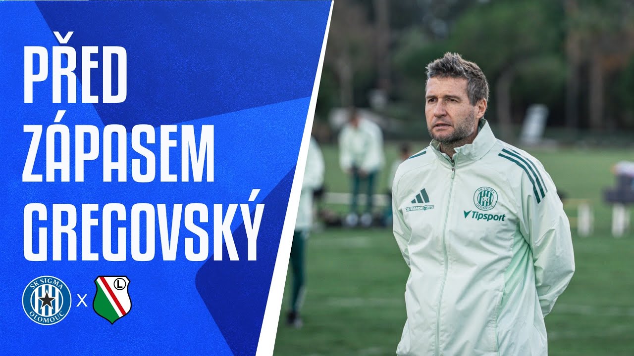 Gregovský před Legií Varšava