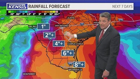 Tracking Hurricane Beryl and rainfall forecast in "flash flood alley" | Forecast