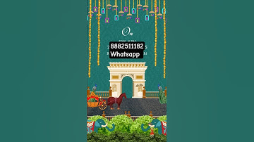 How to make wedding invitations video from Canva shadi ki video kaise banaye free#canva