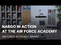 Come meet Nargo at the Air Force Academy Library! ✈️📚