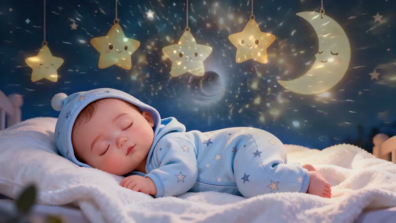 Lullaby for Infant Rest – Soft Guitar and Nature Sounds