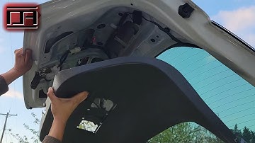 How To: Remove and Reinstall Hatch / Trunk Interior Trim (Scion tC2 / tC2.5)