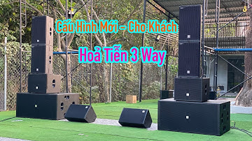 Lên Cấu Hình Mới - Cho Khách Lựa Chọn “ Hoả Tiễn 3 Way - Mixer Số “ Chất Âm Hay. LH 0933991244