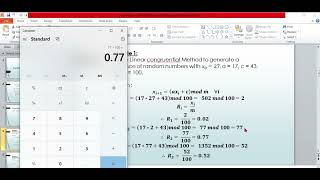 Lecture (2) Simulation System s (Random Number Generation)