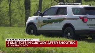 Two suspects in custody after shooting in Sumner County