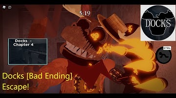 HOW to ESCAPE Piggy: The Robotic Apocalypse Docks Chapter 4 [Bad Ending]!