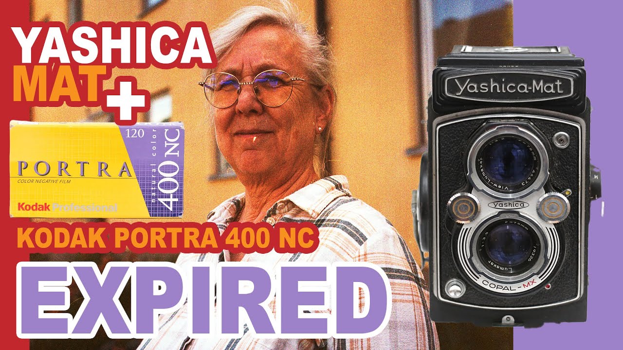Kodak Portra 400 NC Expired Review Yashica Mat Film Results - YouTube