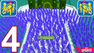 Join Clash 3D Part 4 gameplay walkthrough (iOS, android) #blobclash3d#gunclash3d#saygamers