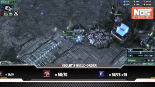 NOS Pro Performance Tip #23 - Violet's Zerg Build (Starcraft 2 Tip)
