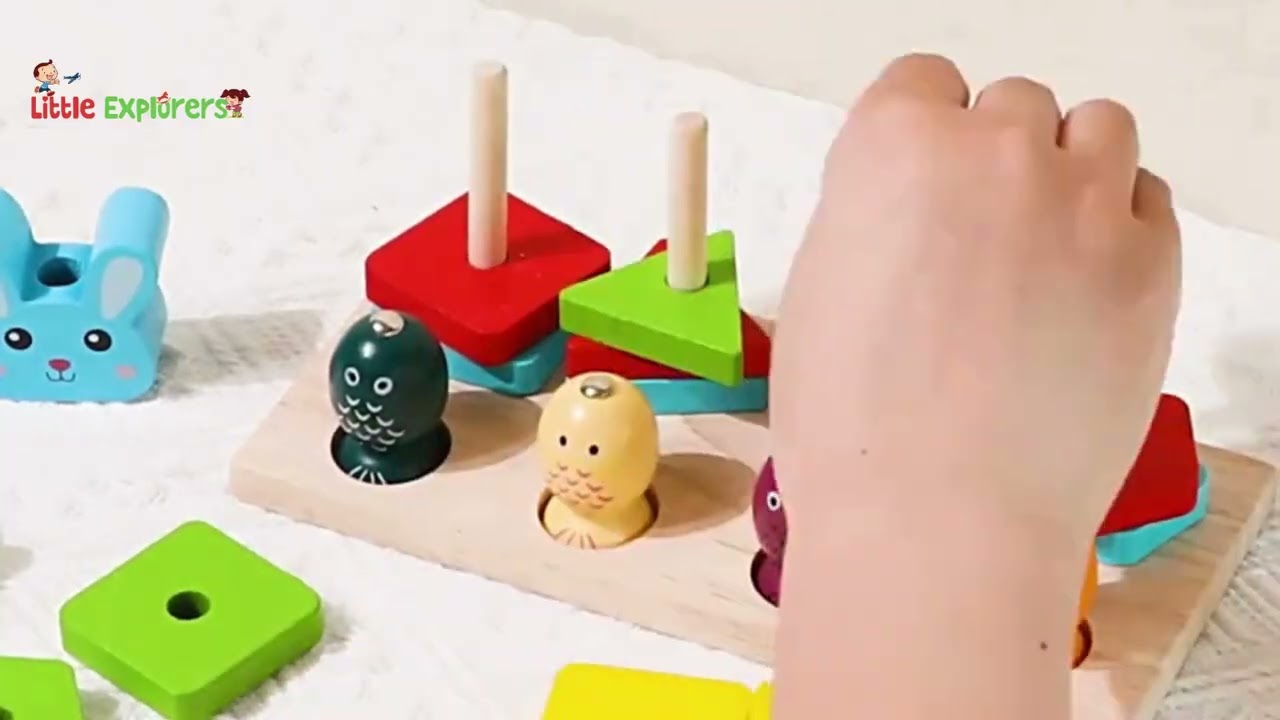 Wooden Fishing Game