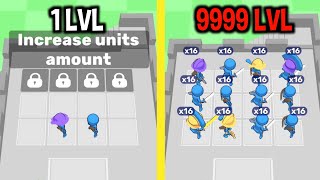 MAX LEVEL in Merge And Fight Game screenshot 5