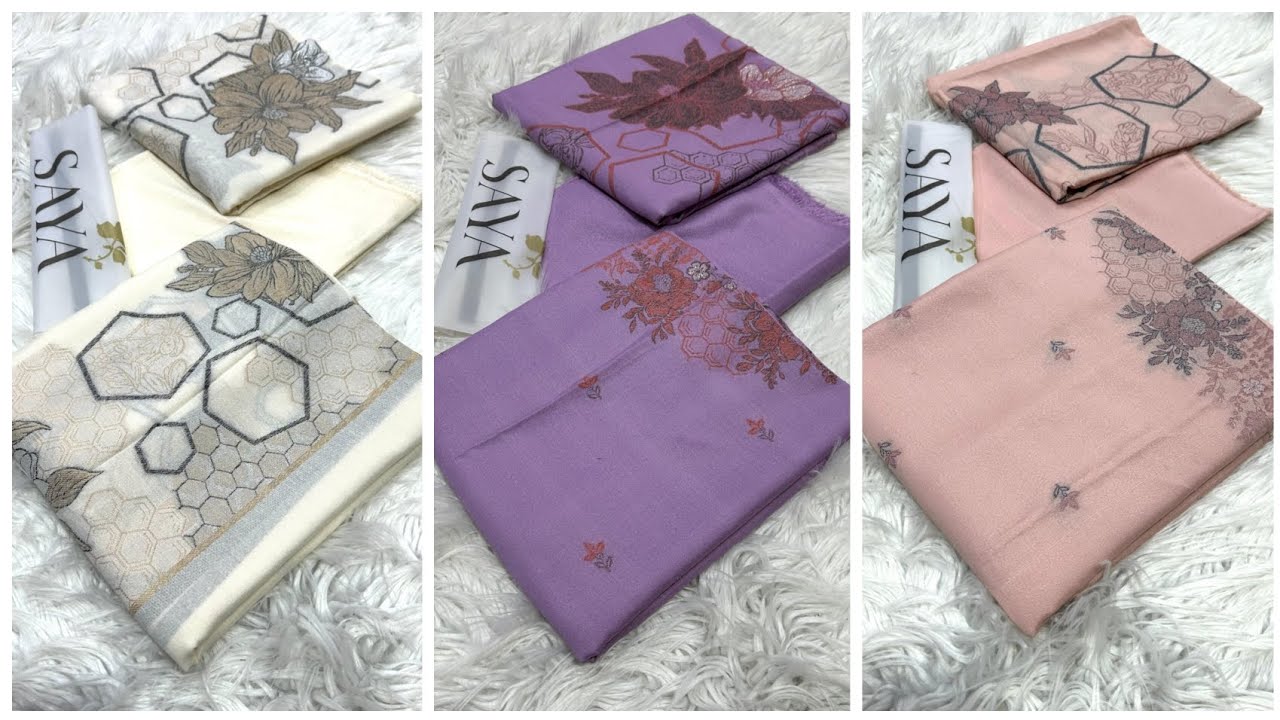 Saya Jacquard Collection | Original Leftover | 3 Piece Suit | Wholesale Offer 